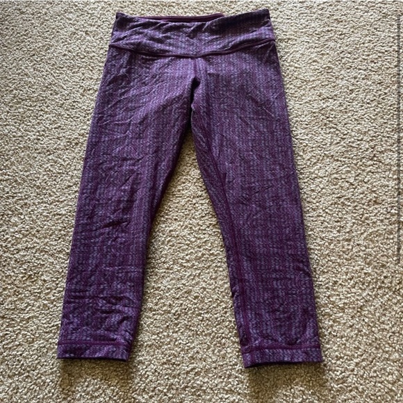 Lululemon ziggy wee wunder under crop - Picture 2 of 5